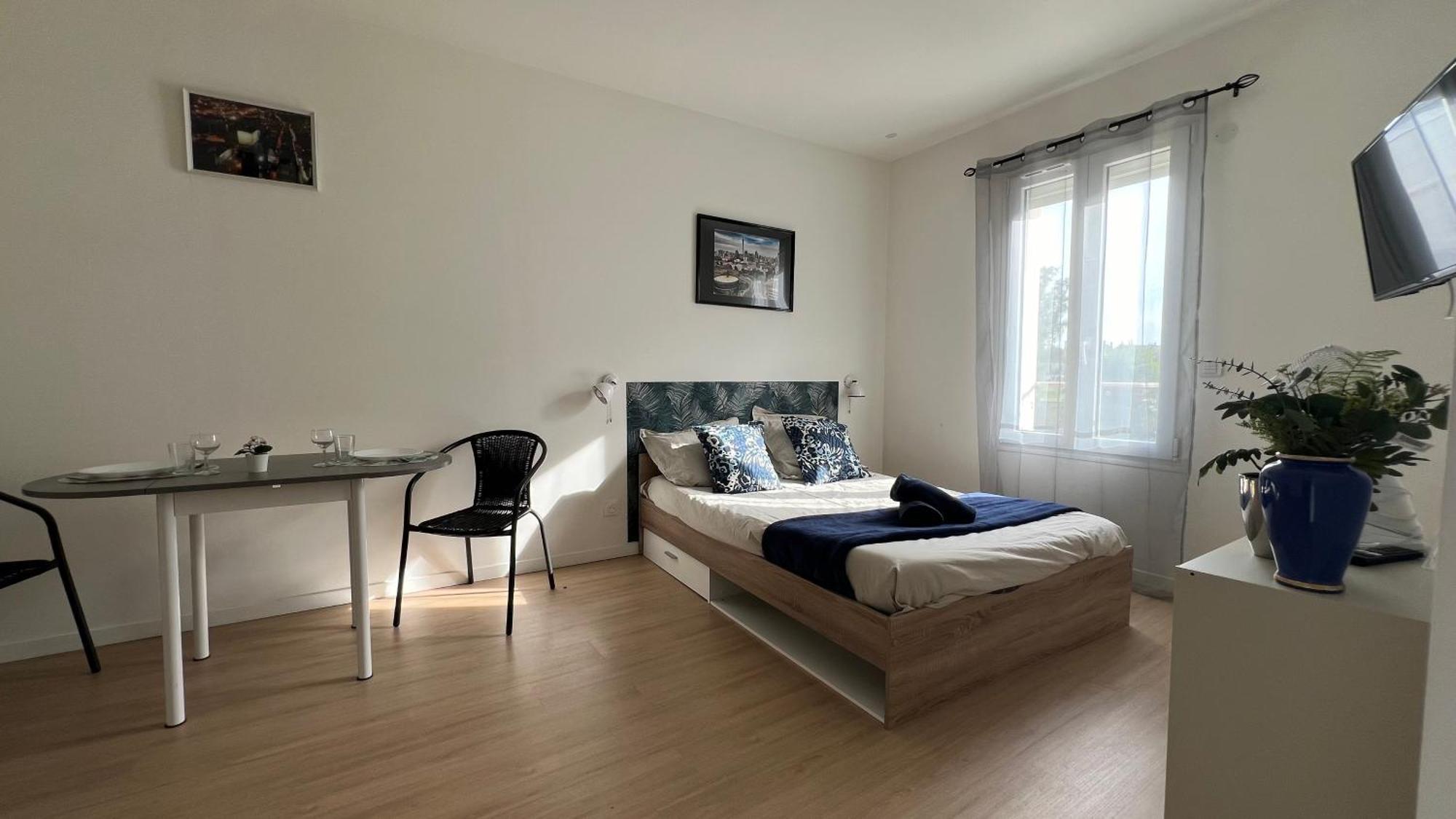 Studios Cozy Proche Gare Tgv Chatellerault Exterior photo